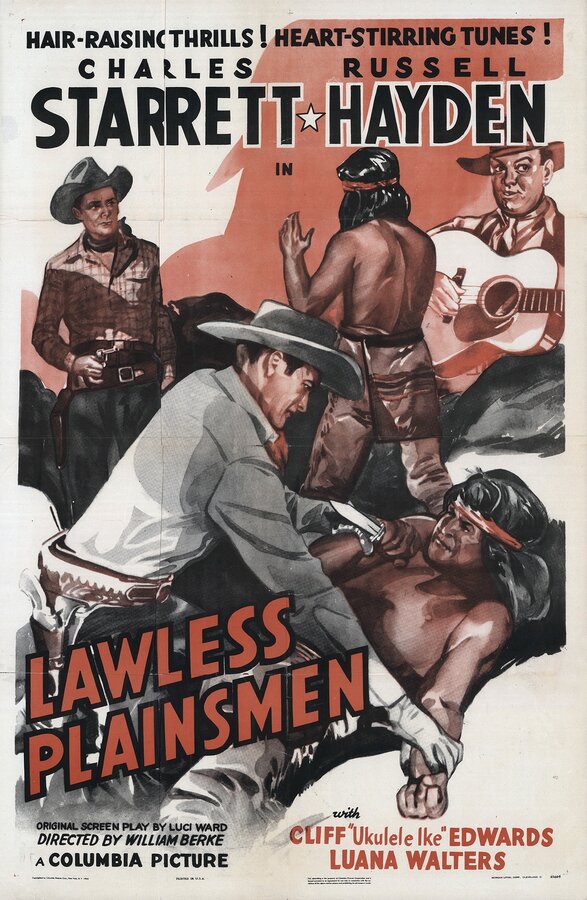 Постер фильма Lawless Plainsmen