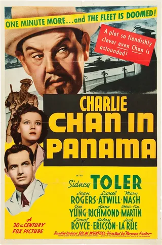 Постер Чарли Чан в Панаме (1940)
