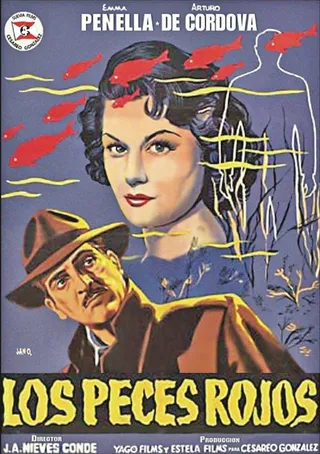 Постер Красные рыбы (1955)
