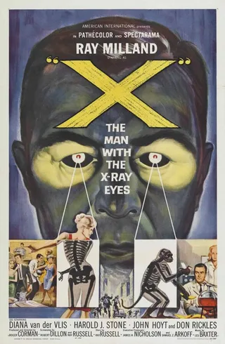 Постер Человек с рентгеновскими глазами (1963)