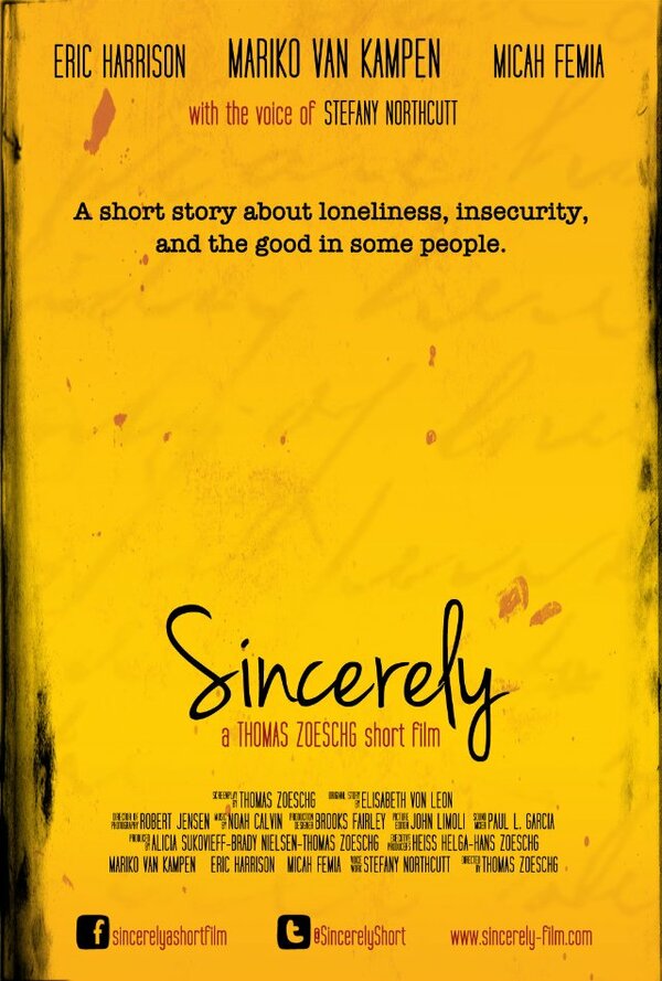 Постер фильма Sincerely