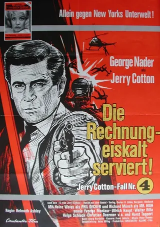 Постер Die Rechnung - eiskalt serviert (1966)