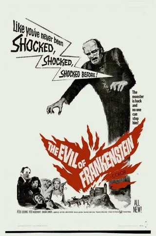 Постер Грех Франкенштейна (1964)