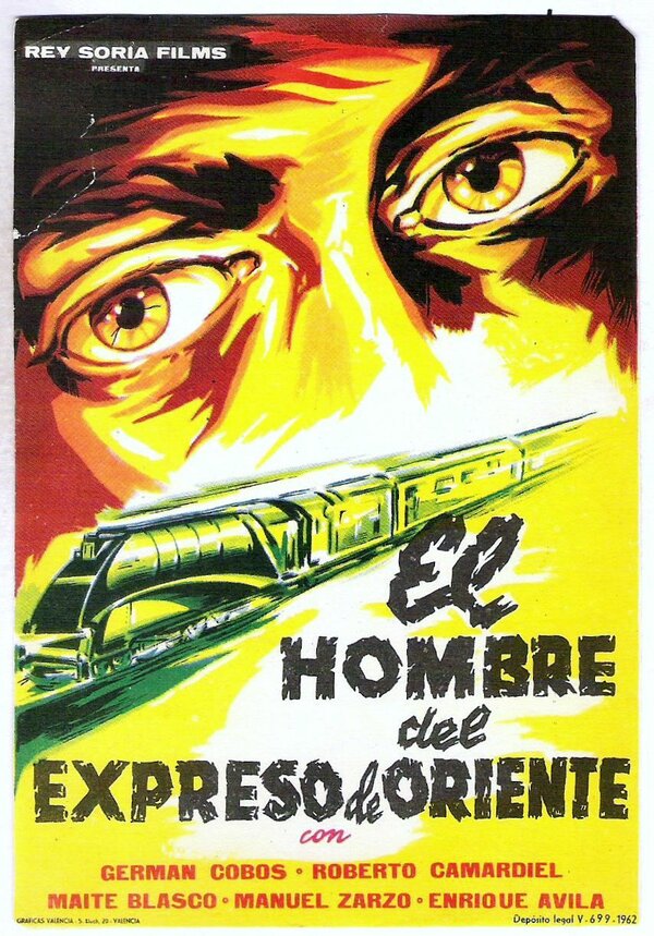 Постер фильма El hombre del expreso de Oriente