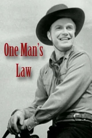 Постер One Man's Law (1940)