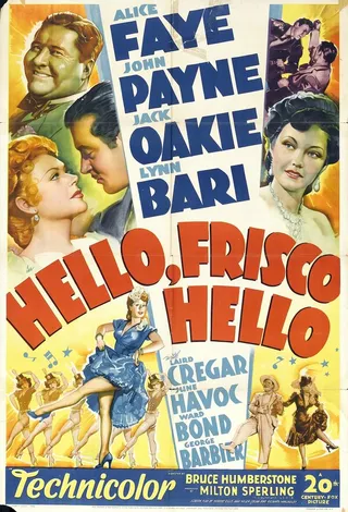Постер Привет, Фриско, Привет (1943)