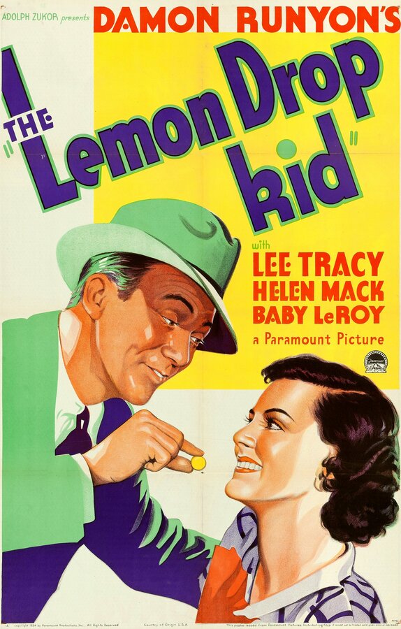 Постер фильма The Lemon Drop Kid