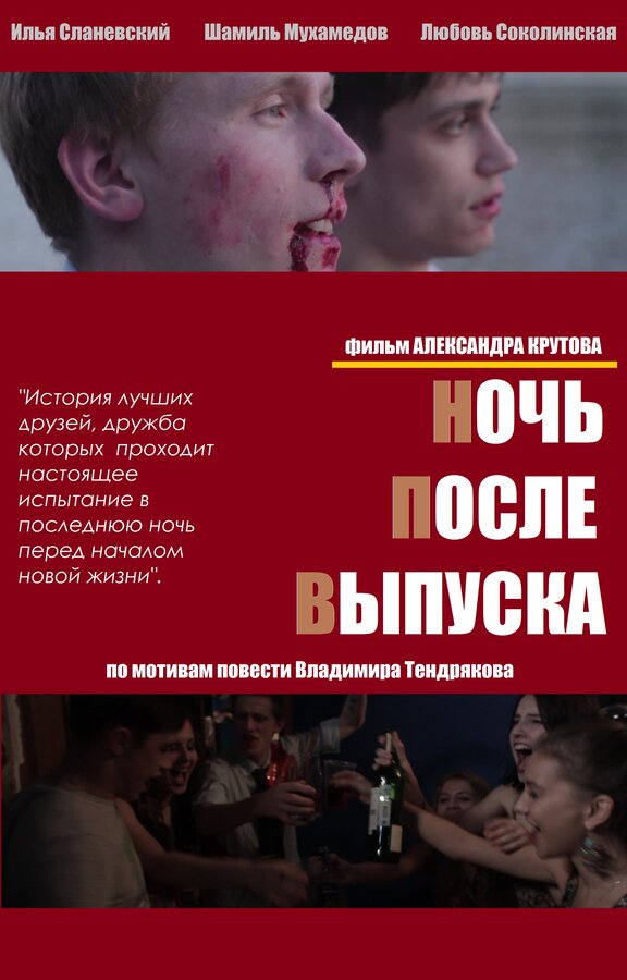Постер фильма Ночь после выпуска