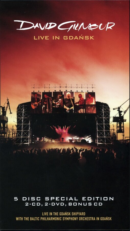 Постер фильма David Gilmour: Live in Gdansk