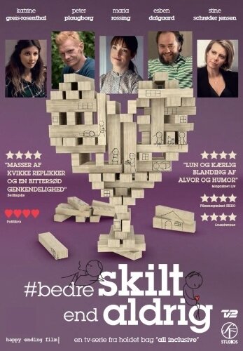 Постер сериала Bedre skilt end aldrig
