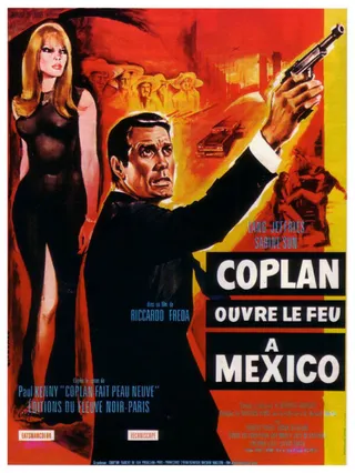 Постер Коплан открывает огонь в Мексике (1967)
