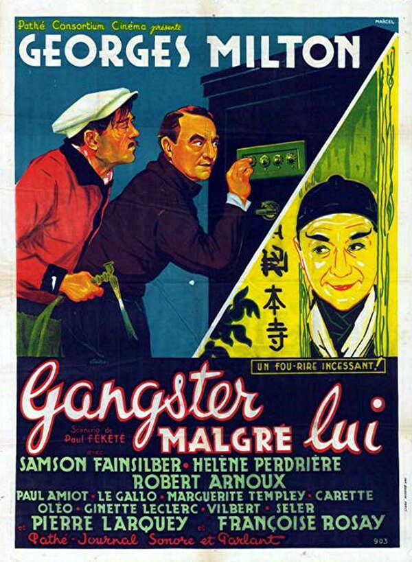 Постер фильма Gangster malgré lui