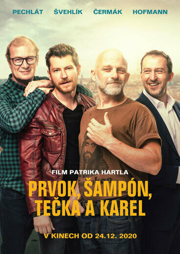 Постер фильма Элемент, Шампунь, Точка и Карел