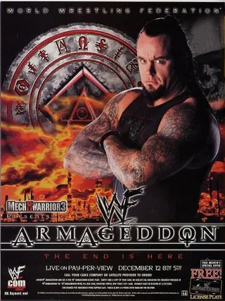 Постер WWF Армагеддон (1999)
