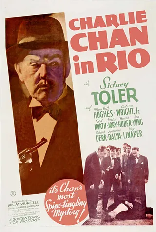 Постер Чарли Чан в Рио (1941)