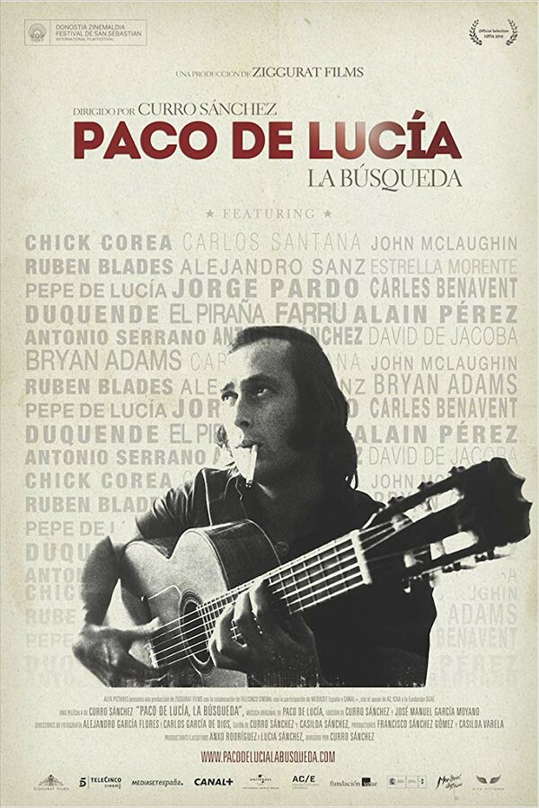 Постер фильма Paco de Lucía: la búsqueda
