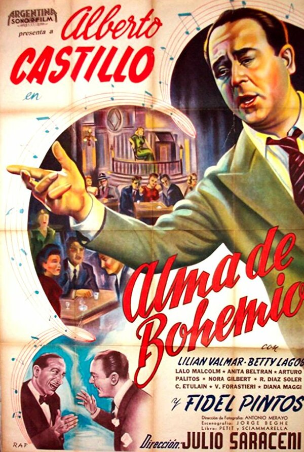 Постер фильма Alma de bohemio