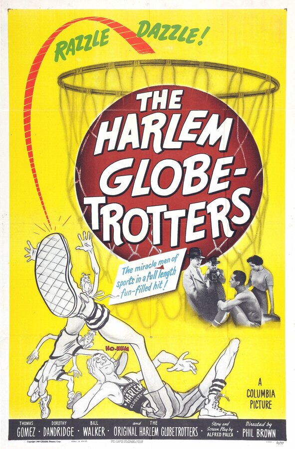 Постер фильма The Harlem Globetrotters