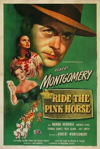 Постер Розовая лошадь (1947)