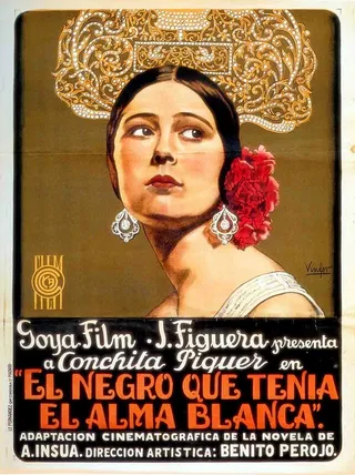 Постер Черный с белой душой (1928)