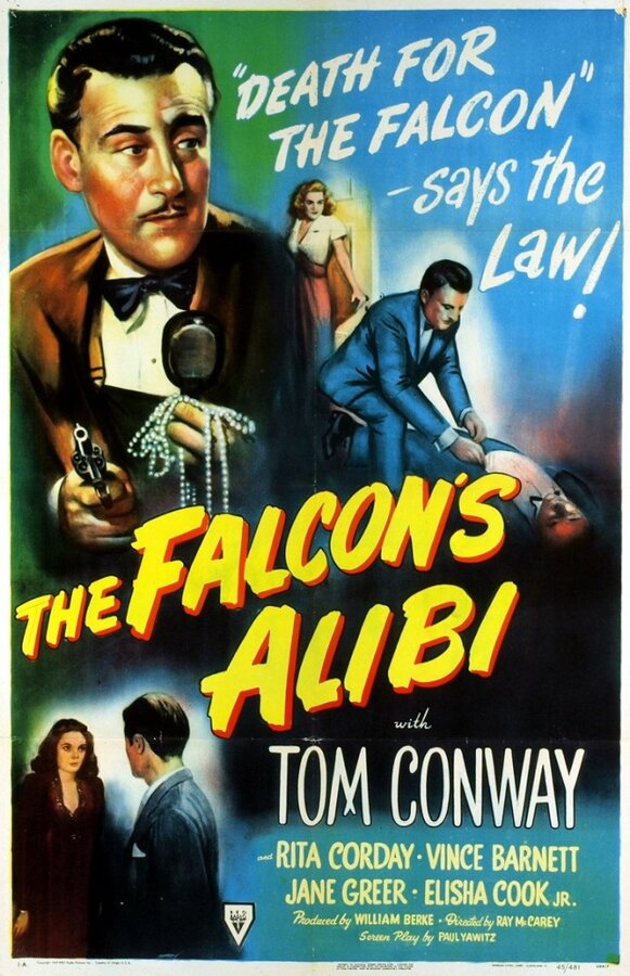 Постер фильма The Falcon's Alibi