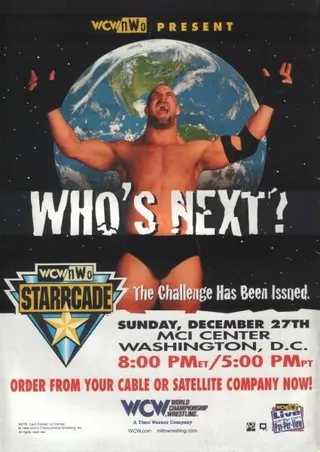 Постер WCW Старркейд (1998) Постер WCW Старркейд (1998)