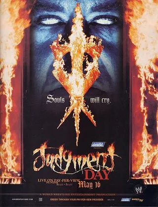 Постер WWE Судный день (2004)