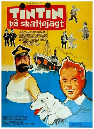 Постер Тинтин и загадка золотого руна (1961)