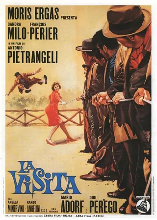 Постер Посетитель (1963)
