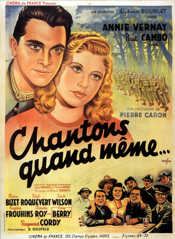Постер фильма Chantons quand même