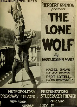 Постер The Lone Wolf (1917)