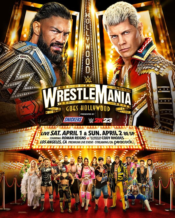 Постер фильма WrestleMania 39