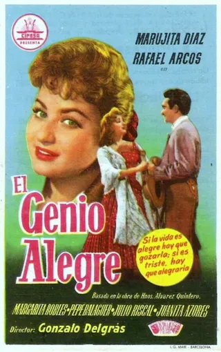 Постер El genio alegre (1957)