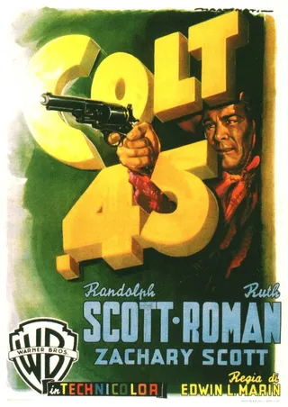 Постер Кольт сорок пятого калибра (1950)