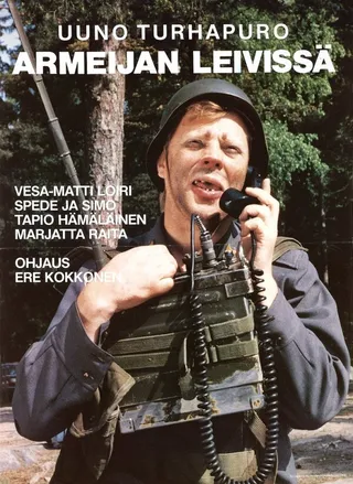 Постер Uuno Turhapuro armeijan leivissä (1984)