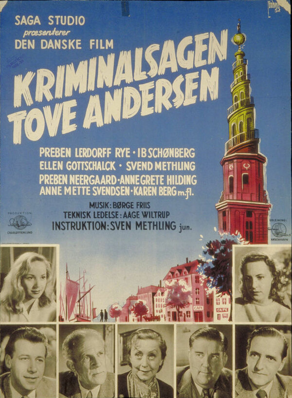 Постер фильма Kriminalsagen Tove Andersen