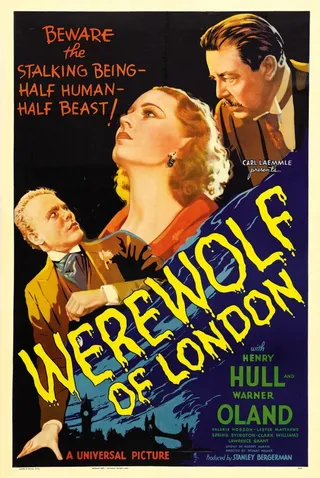 Постер Лондонский оборотень (1935)