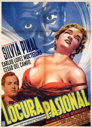 Постер Безумие страсти (1956)