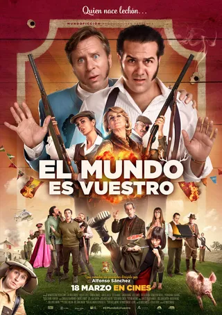 Постер El mundo es vuestro (2022)