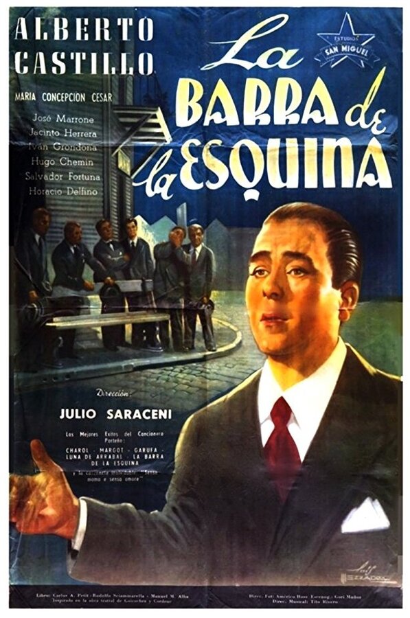 Постер фильма La barra de la esquina
