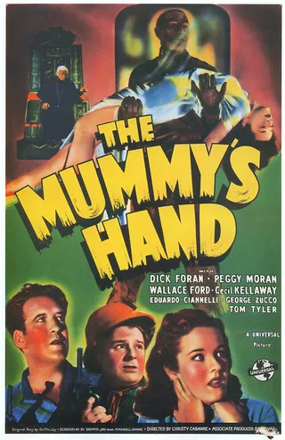 Постер Рука мумии (1940)