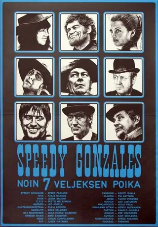 Постер Speedy Gonzales - noin 7 veljeksen poika (1970)