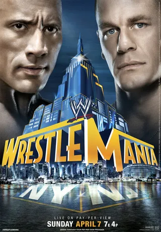 Постер WWE РестлМания 29 (2013)