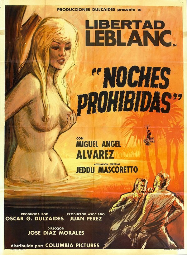 Постер фильма Noches prohibidas