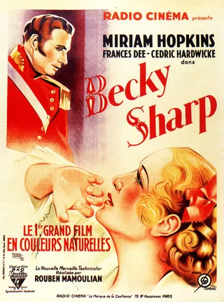 Постер Бекки Шарп (1935)
