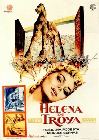 Постер Елена Троянская (1956)