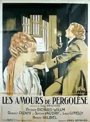 Постер фильма Les amours de Pergolèse