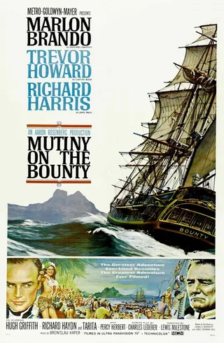 Постер Мятеж на Баунти (1962)