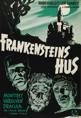 Постер Дом Франкенштейна (1944)