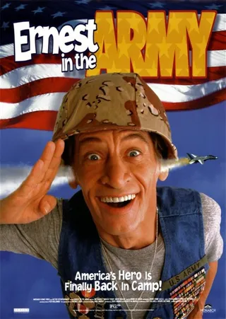 Постер Невероятные приключения Эрнеста в армии (1998)